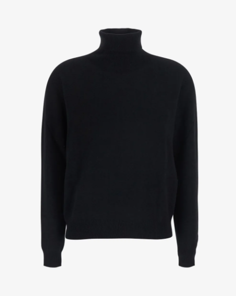 PULL COL ROULE PC81 NERO - SOLOCASCMIR
