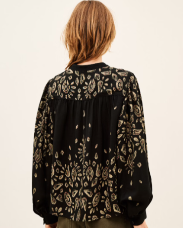 CHEMISE BRAVA NOIR ~ BASH