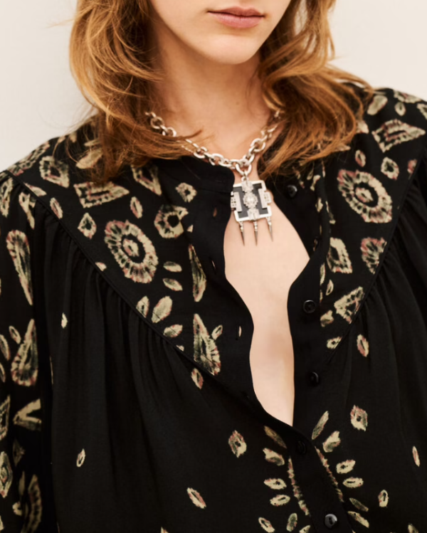 CHEMISE BRAVA NOIR ~ BASH