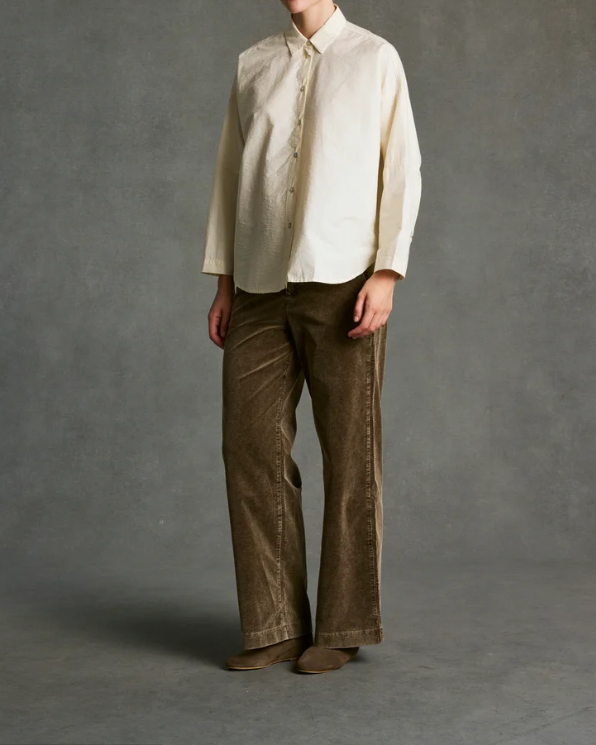 CHEMISE KETTY UNI SNOW ~ HOD