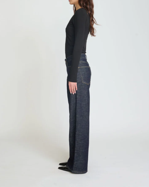 JEAN H CODY BRUT STRAIGHT WIDE LEG WATER WASH