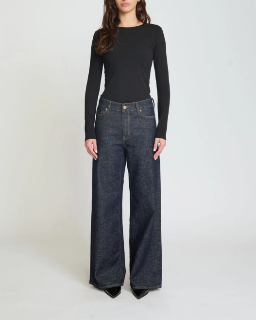 JEAN H CODY BRUT STRAIGHT WIDE LEG WATER WASH