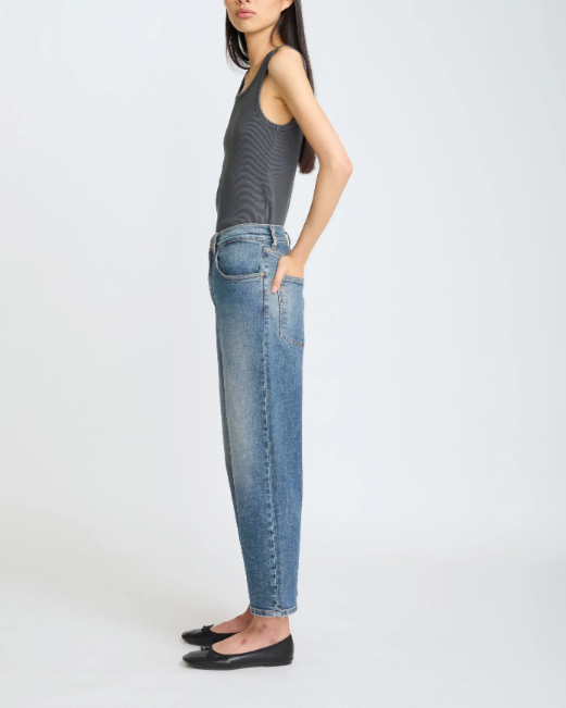 JEAN H SELLY BARREL DIRTY BLUE ~ RED LEGEND