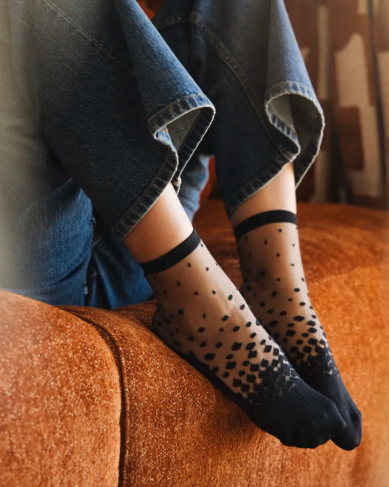 CHAUSSETTE NAKAMEGURO BLACK - ATELIER ST EUST