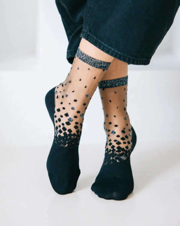 CHAUSSETTE NAKAMEGURO SILVER - ATELIER ST EUS
