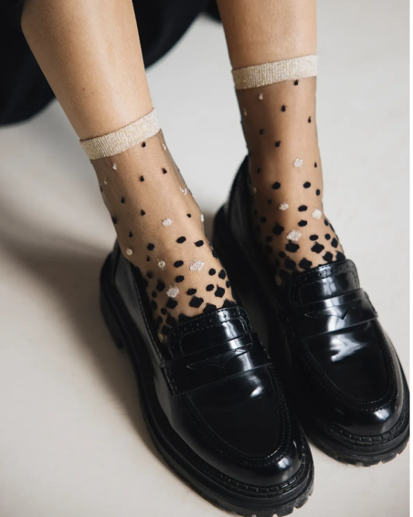 CHAUSSETTE NAKAMEGURO OR - ATELIER SAINT EUST