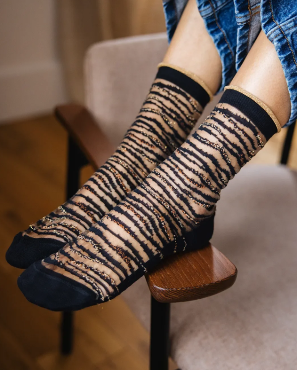 CHAUSSETTE ORESUND GOLD - ATELIER ST EUSTACHE