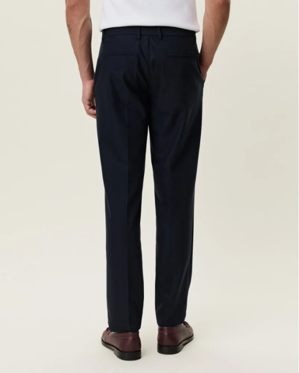 PANTALON BRUSHED TWILL DARK NAVY ~ LES DEUX