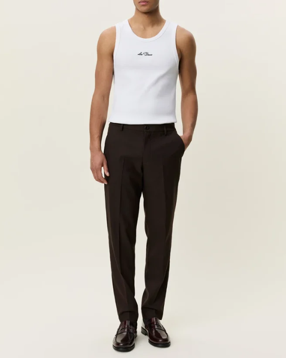 PANTALON BRUSHED TWILL MOLÉ BROWN ~ LES DEUX