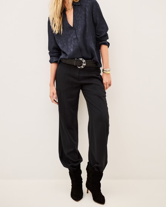 CHEMISE HETSEY ENCRE ~ BASH