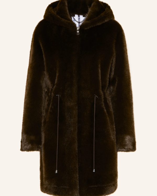 MANTEAU LAURA DARK KHAKI ~ BLONDE NO.8