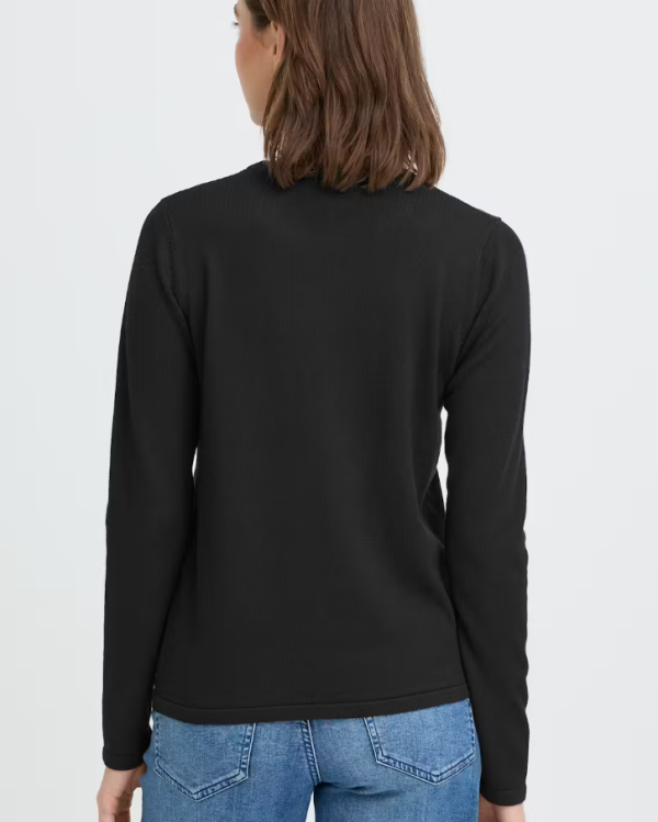 PULL LULS O NECK NOIR - ICHI