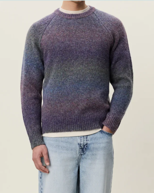 PULL GRADIENT ROUNDNECK SPICED PLUM PURPLE ~ 
