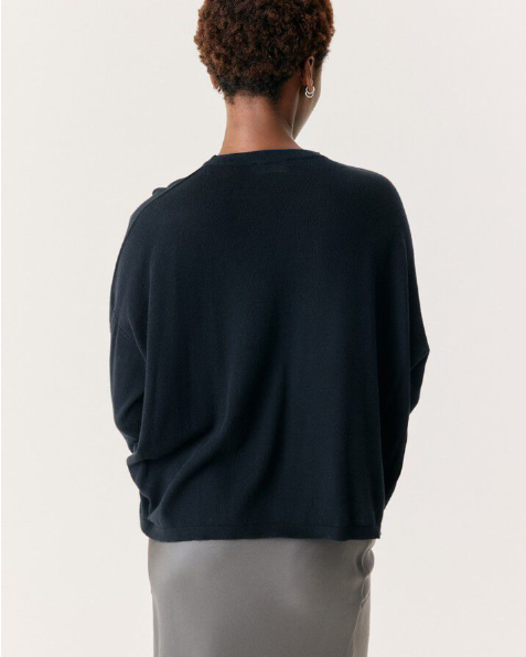 PULL TOI18A NOIR ~ AMERICAN VINTAGE