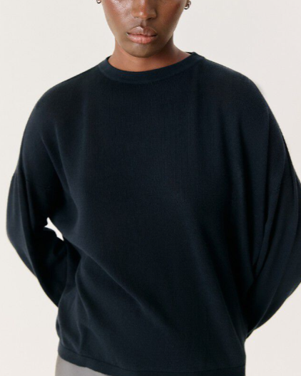 PULL TOI18A NOIR ~ AMERICAN VINTAGE