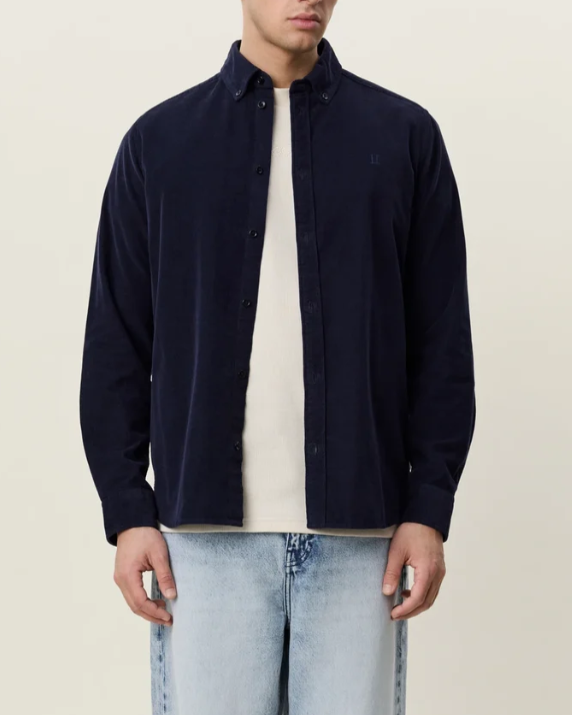 CHEMISE PINWALE CORDUROY DARK NAVY ~ LES DEUX