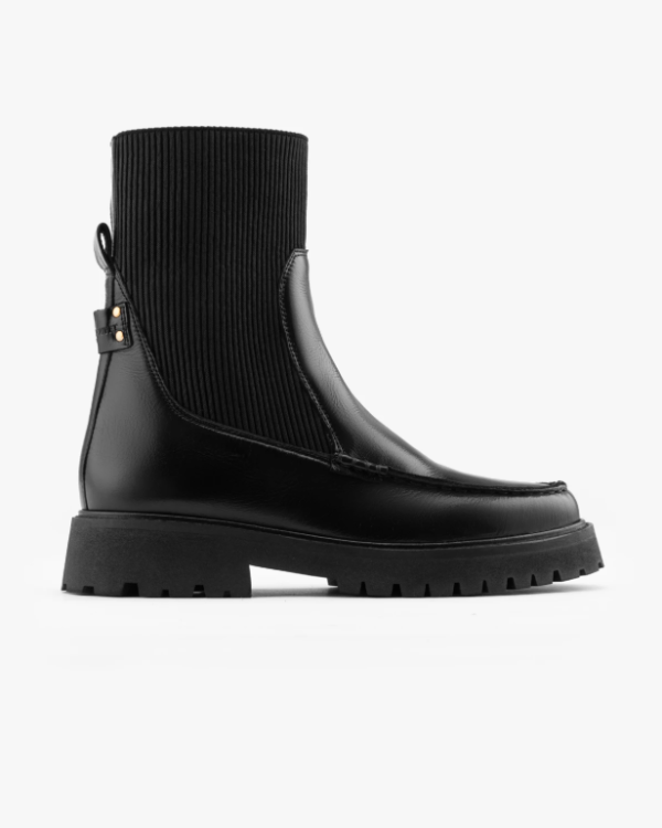 BOTTES JANELLE NOIR ~ MAISON TOUFET