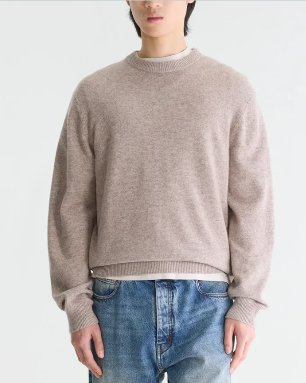 PULL GAK BEIGE MELANGE ~ BELLEROSE