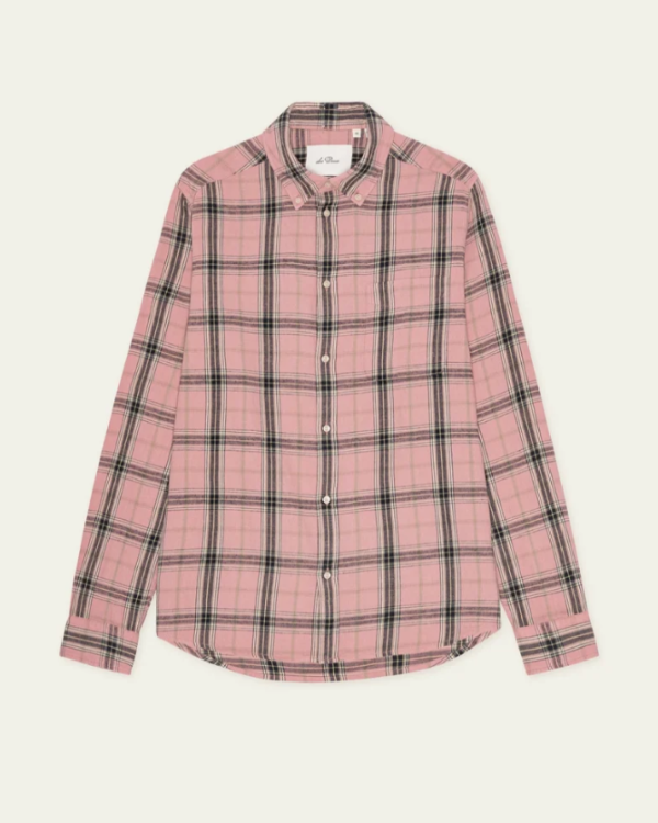 CHEMISE VINTAGE CHECK INDIA INK BLUE ~ LES DE