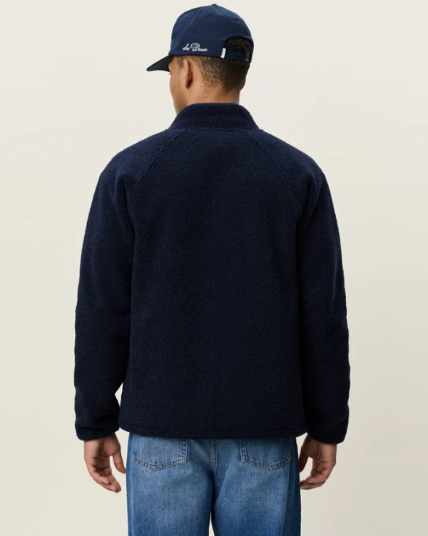 VESTE PATCH TEDDY DARK NAVY ~ LES DEUX