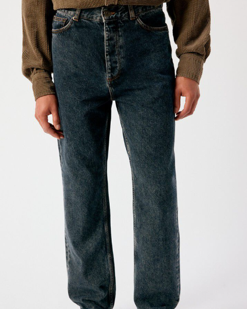 JEAN MLYD11A BLUE BLACK ~ AMERICAN VINTAGE