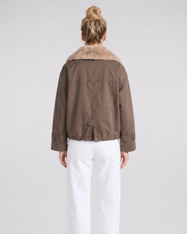 VESTE TYRA II BROWN TAUPE ~ BLONDE NO.8