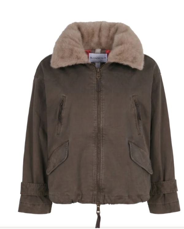 VESTE TYRA II BROWN TAUPE ~ BLONDE NO.8