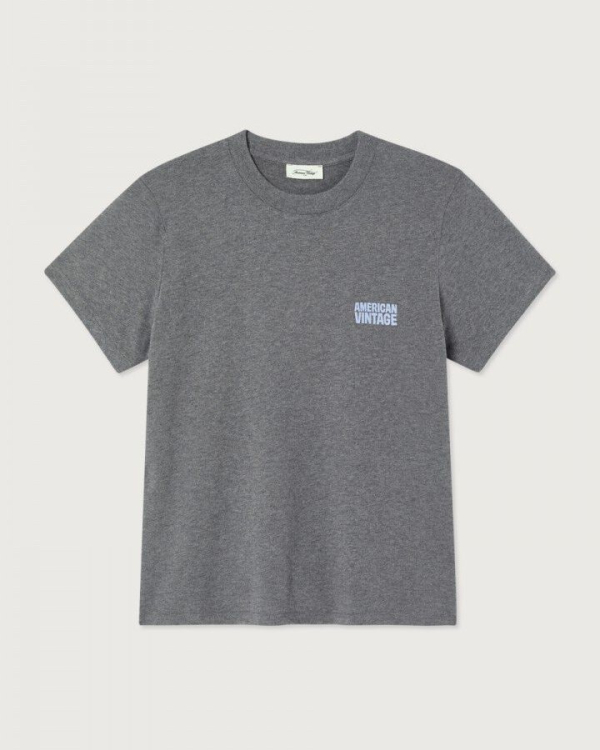 T-SHIRT YKO02C GRANITE CHINE ~ AMERICAN VINTA
