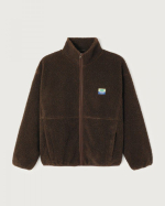 VESTE AMPLE HOK16B MARRONNIER CHINE ~ AMERICA