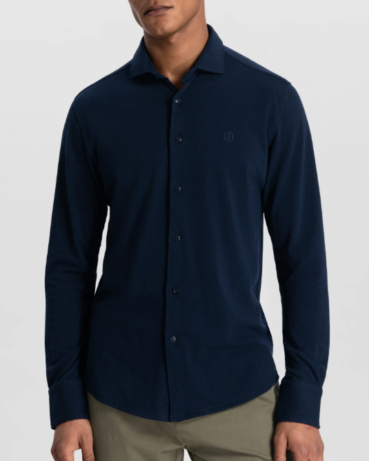 CHEMISE KIRK DARK NAVY ~ DSTREZZED