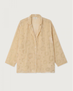 CHEMISE ANT06A FLEUR VANILLE ~ AMERICAN VINTA