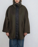 MANTEAU ELLA OLIVE ~ BLONDE NO.8