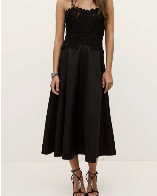 ROBE PRAINA NOIR ~ BA&SH