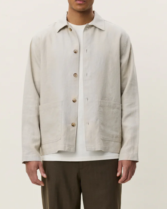 CHEMISE LINEN OVERSHIRT SAND - LES DEUX