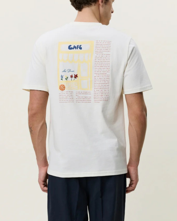 TEE SHIRT CAFE IVORY - LES DEUX