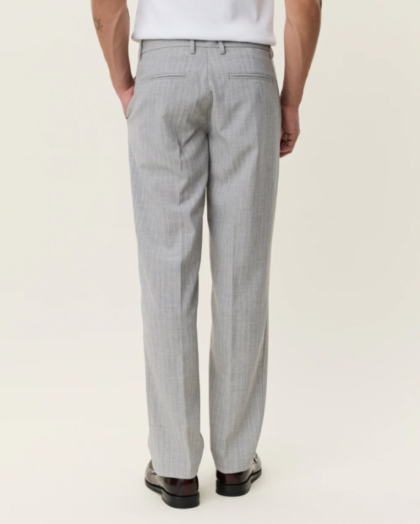 PANTALON PINSTRIPE SUIT SNOW MELANGE- LES DEU