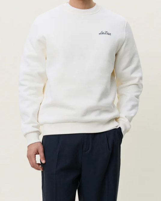 SWEAT BOUQUET WHITE - LES DEUX
