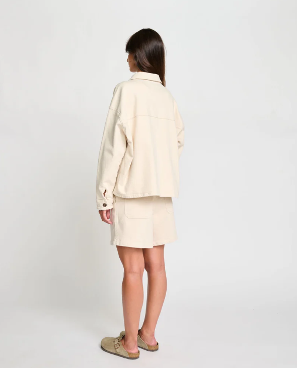 VESTE SHINE WASH ÉCRU ~ RED LEGEND