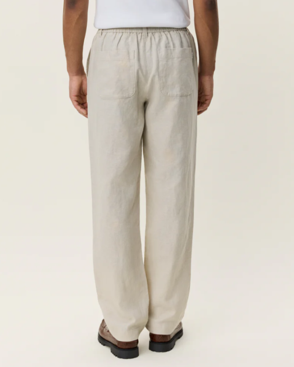PANTALON LINEN CONFORT SUIT SAND - LES DEUX