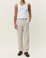 PANTALON LINEN CONFORT SUIT SAND - LES DEUX