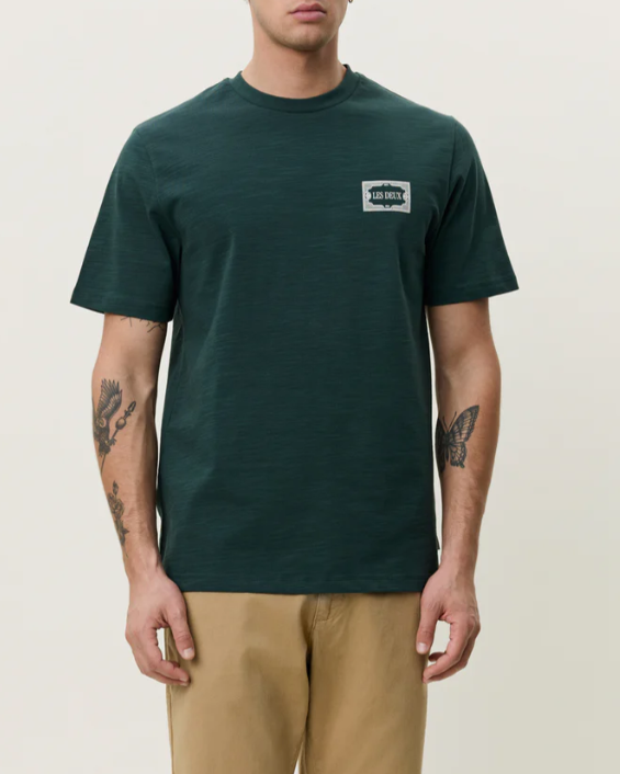TEE SHIRT ITALIAN GREEN - LES DEUX