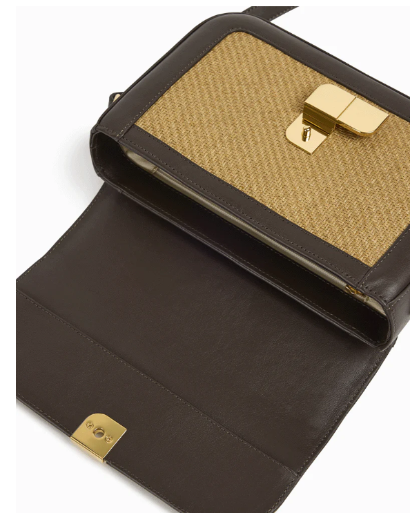 SAC ALICE M PAILLE ÉBENE ~ NAT & NIN