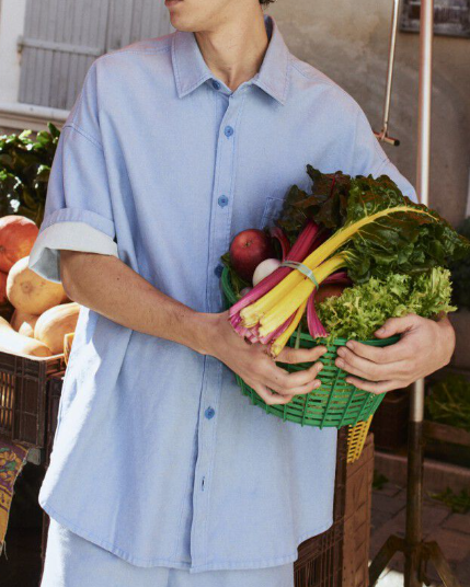 CHEMISE MPUS02A CIEL VINTAGE ~ AMERICAN VINTA