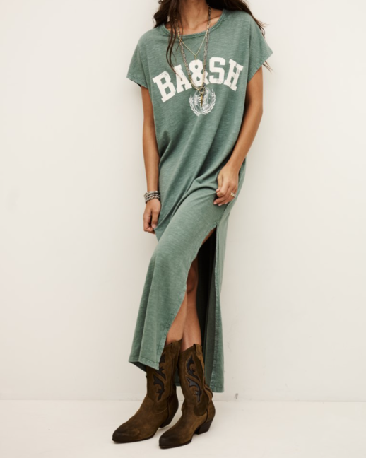 ROBE CIVIA KAKI ~ BA&SH