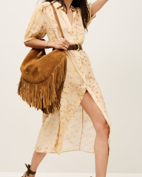 ROBE NORMA ECRU ~ BA&SH