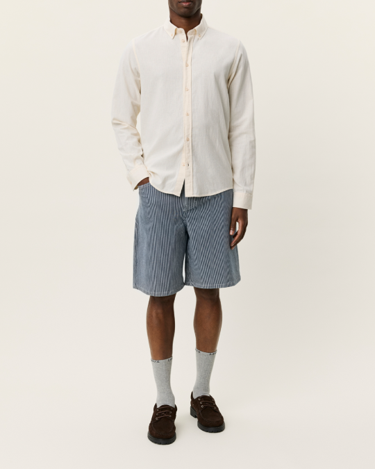 CHEMISE COTTON LINEN WHITE - LES DEUX