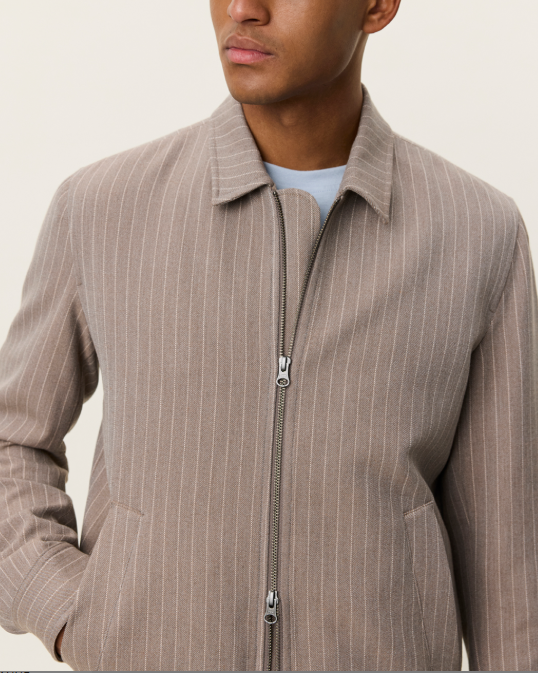 VESTE PINSTRIPE COACH - LES DEUX