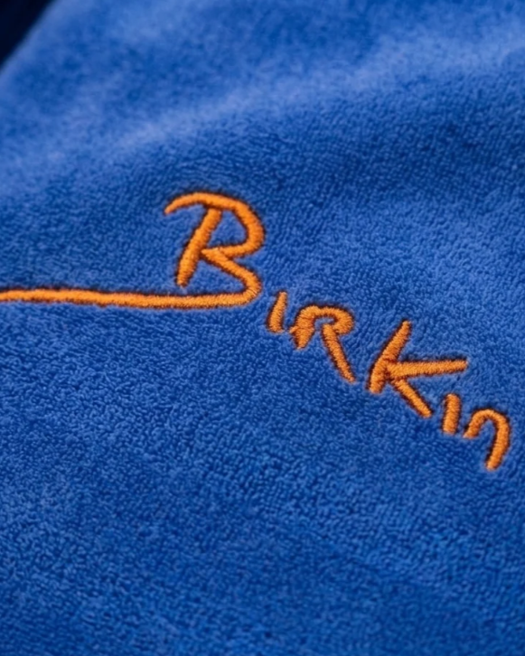 T-SHIRT BIRKIN BOB BLEU ~ LA CABANE ORSON
