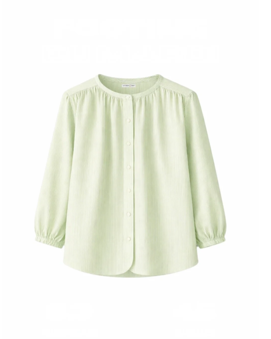 CHEMISE GARANCE VERTE ~ LA CABANE ORSON