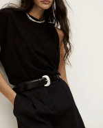 T-SHIRT ALLIA NOIR ~ BA&SH